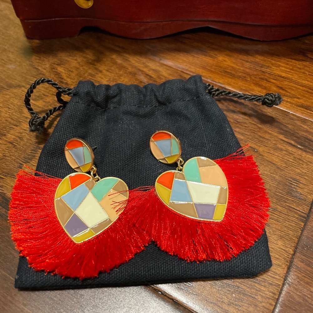 Heart shaped earrings